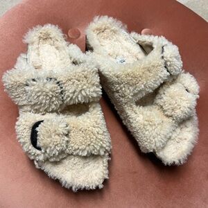 Birkenstock Arizona Big Buckle Shearling- size 38